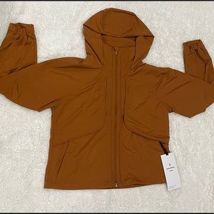 Lululemon Butternut Brown Always Effortless Jacket size 4